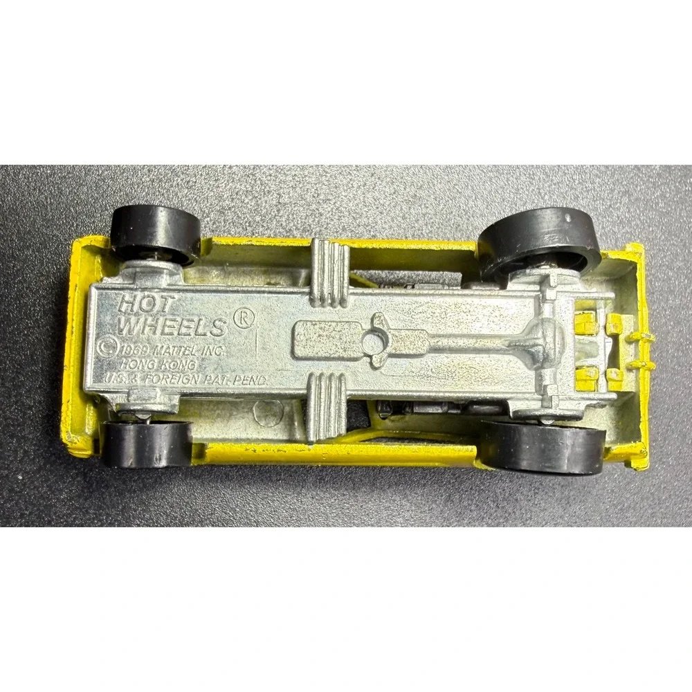 Show Hoss II Yellow Blackwall Funny‎ Car Hot Wheels Mattel 1969 Vintage